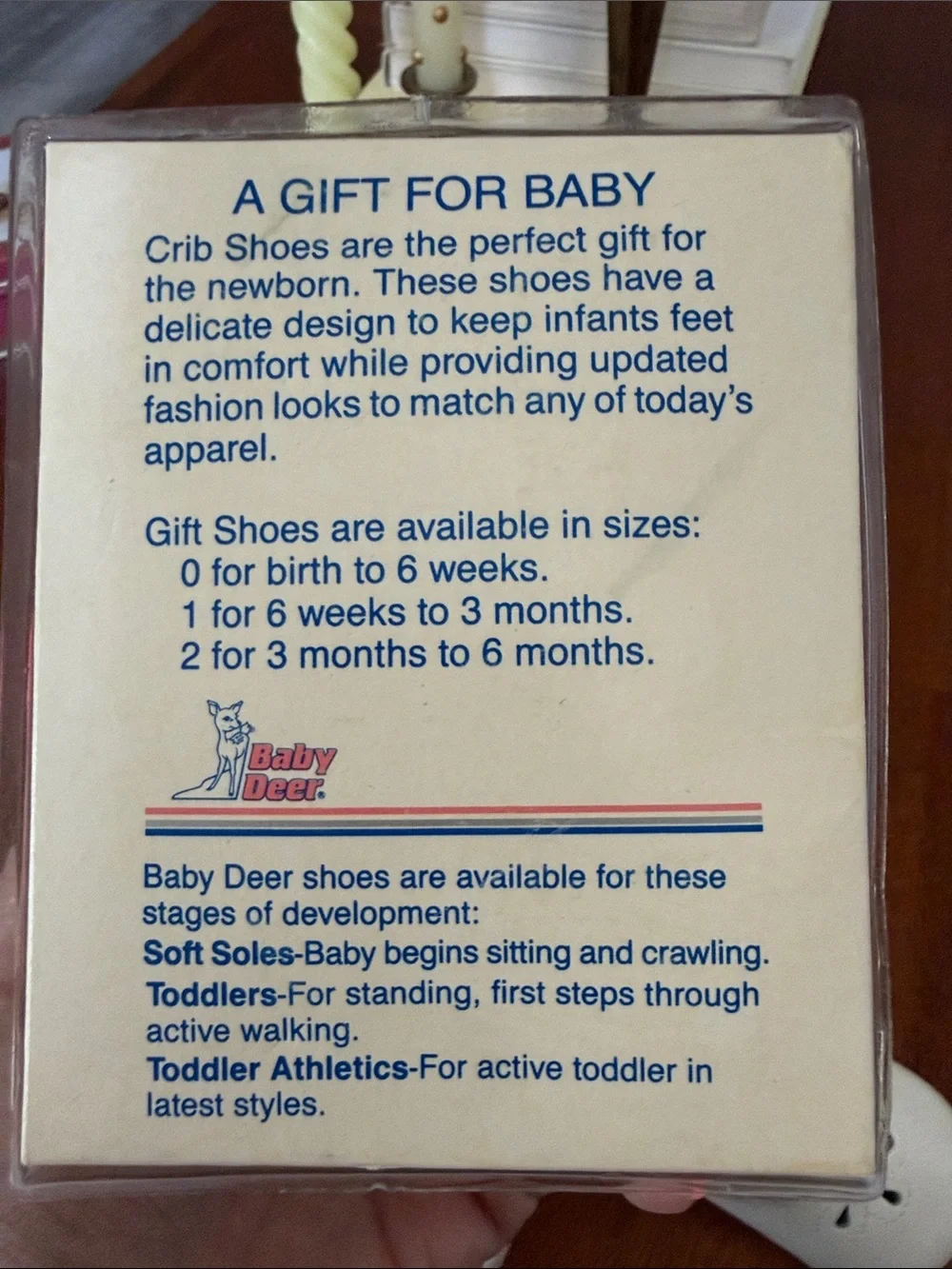 Vintage Baby Deer White Girls' Leather Mary Jane Shoes